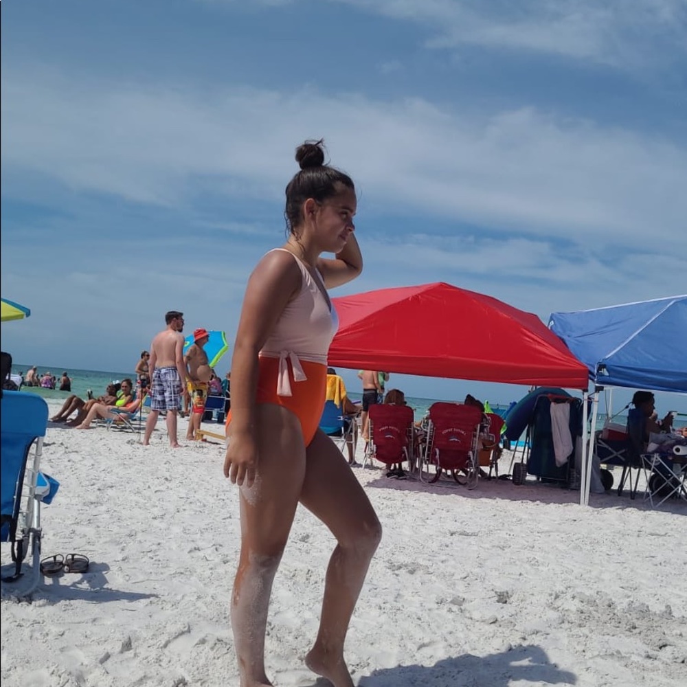 2021Women's One Piece Swimsuit Wrap Color - Picture 7 of 10